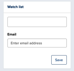 watch list