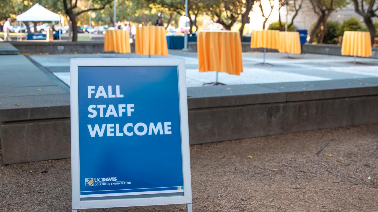 fall staff welcome