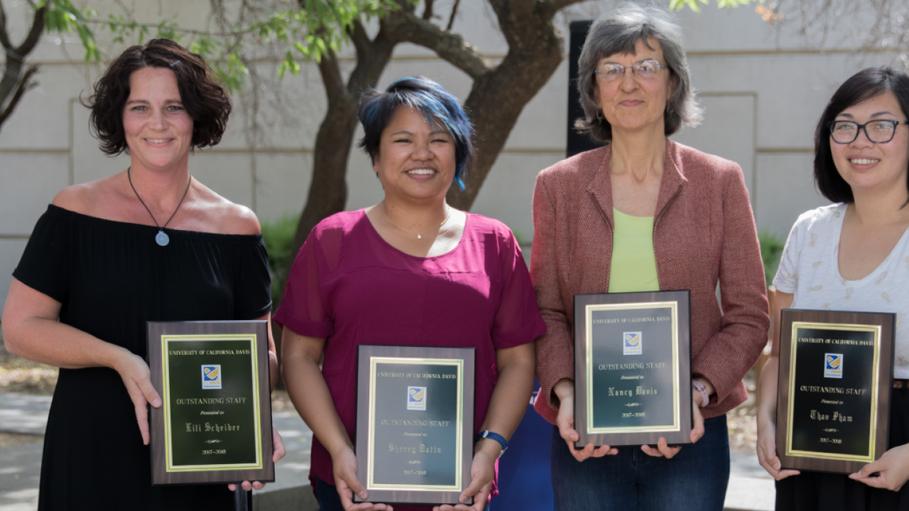 2018 Outstanding Staff Award Winners