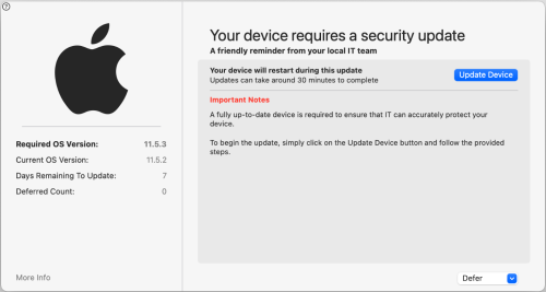 sample nudge notification
